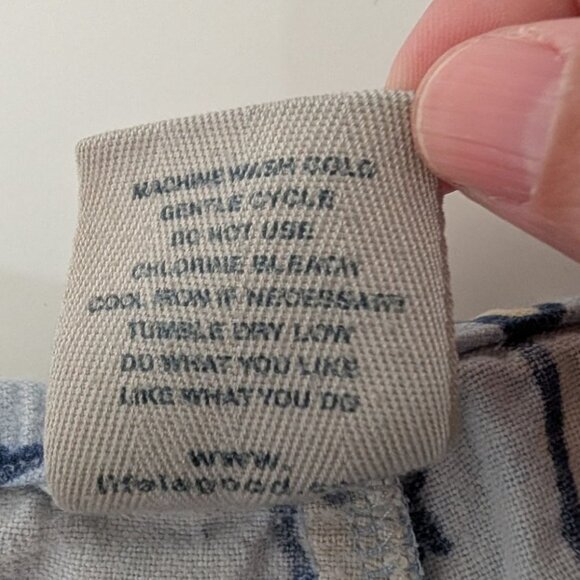 Life is Good Dog Sledding Pajama Pants Womens Size Large Blue Snow Drawstring - Picture 5 of 11